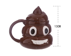 Funny Poop Emoji Ceramic Mug