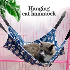 Cat Hammock Slim Window Swing with Suction Cup